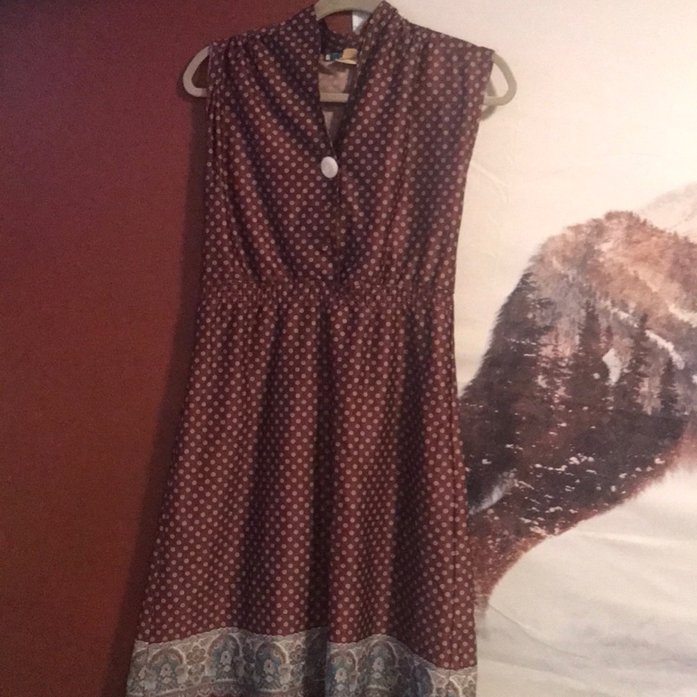 Vintage pattern dress - Picture 3 of 6